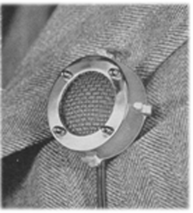 Philips button hole mic